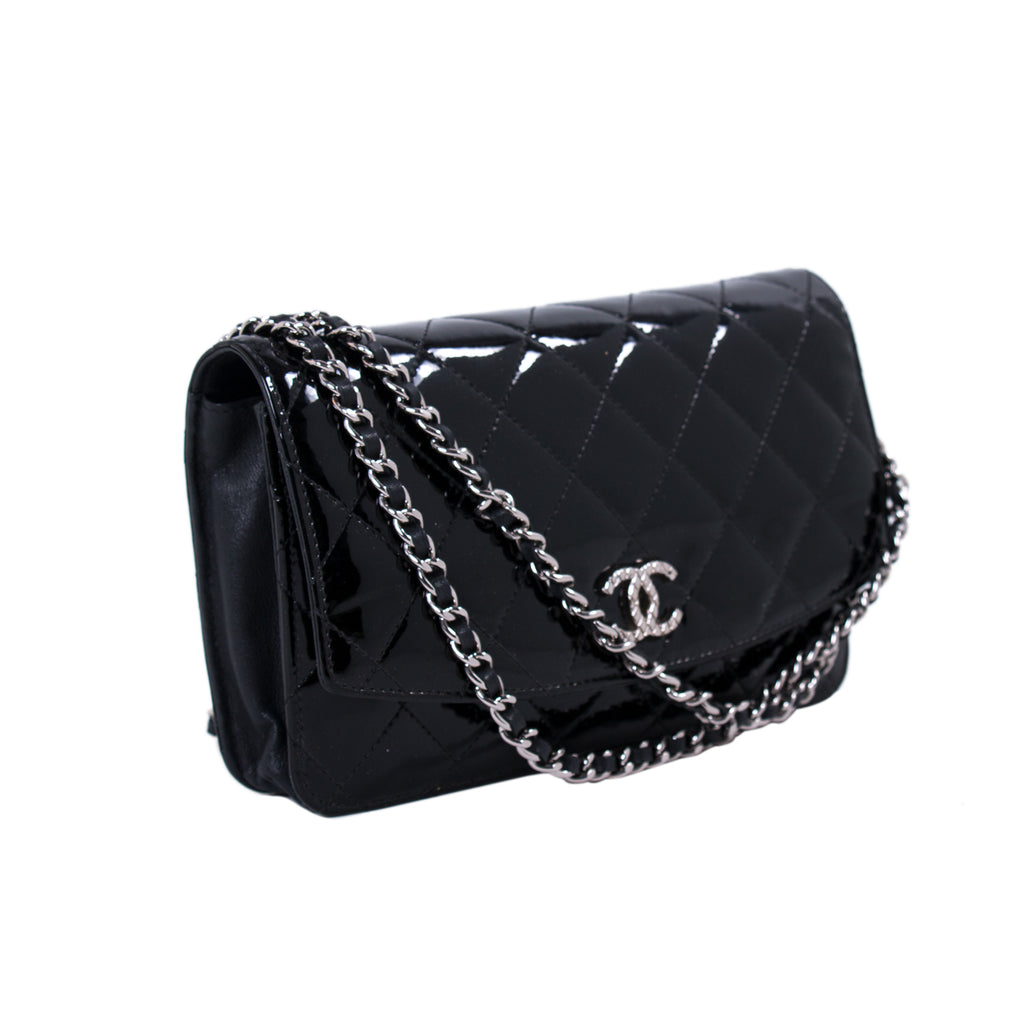 Chanel Patent Leather Wallet on Chain Bags Chanel - Shop authentic new pre-owned designer brands online at Re-Vogue