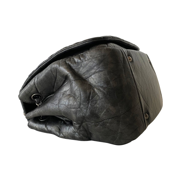 Chanel Crumpled Quilted CC Flap Bag - revogue