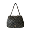 Chanel Crumpled Quilted CC Flap Bag