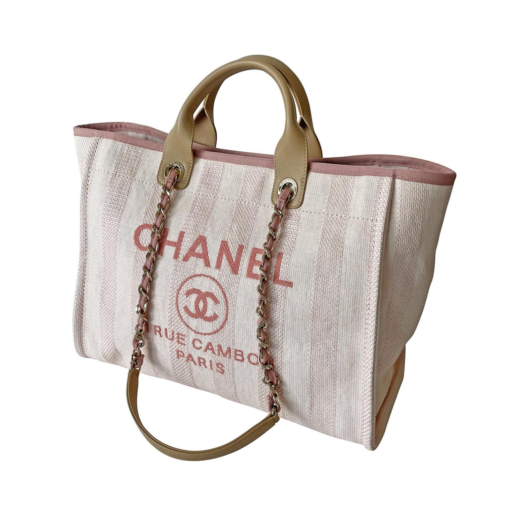 Chanel Deauville Shopper Tote Bag