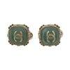 Chanel CC Logo Stud Earrings