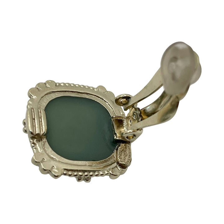 Chanel CC Logo Stud Earrings - revogue