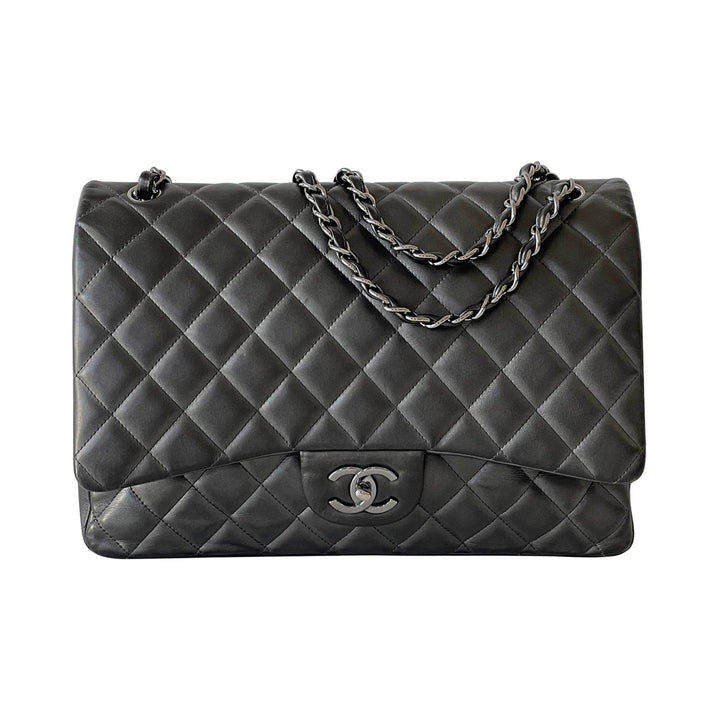 Chanel Classic Maxi Double Flap Bag - revogue