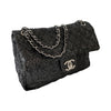 Chanel Sequins Mesh Jumbo Classic Flap Bag