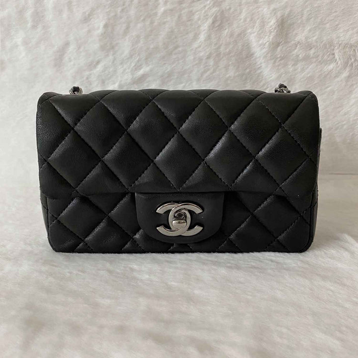 Chanel Classic Rectangular Mini Flap Bag - revogue