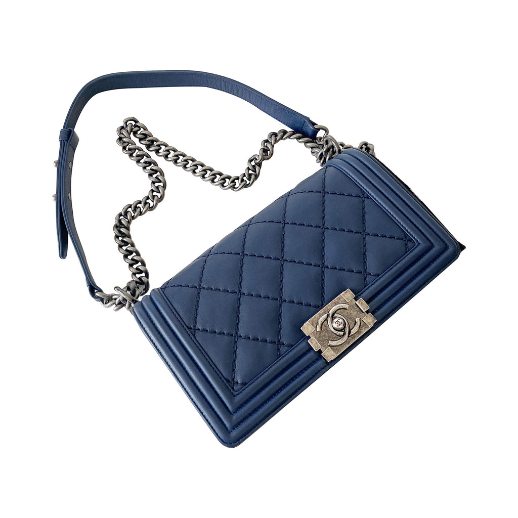 Chanel Medium Quilted Leather Boy Bag