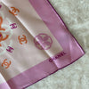 Chanel Interlocking CC Logo Silk Scarf