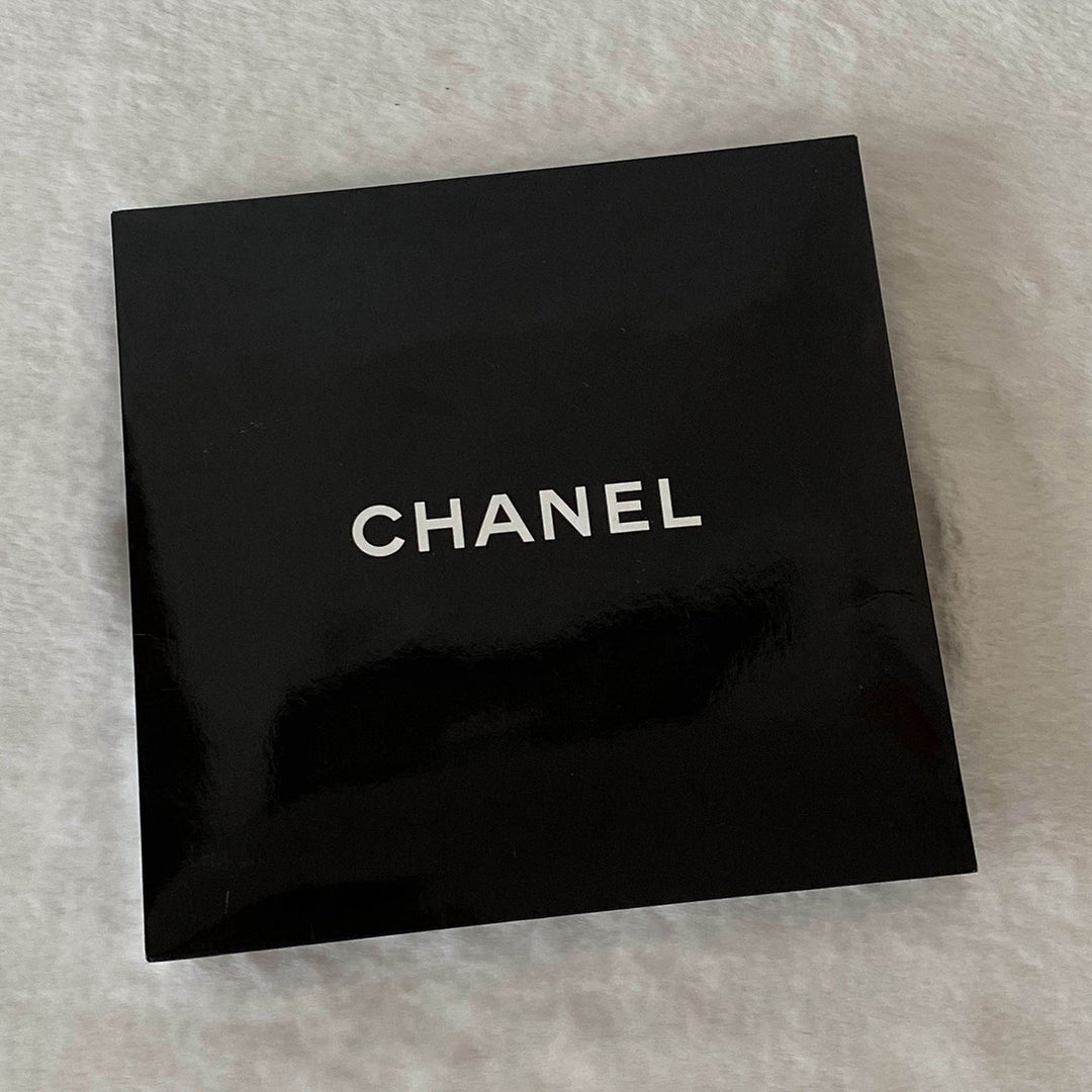 Chanel Interlocking CC Logo Silk Scarf - revogue