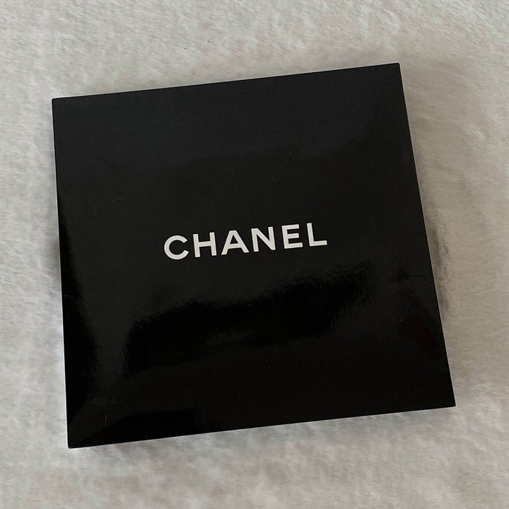 Chanel Interlocking CC Logo Silk Scarf - revogue