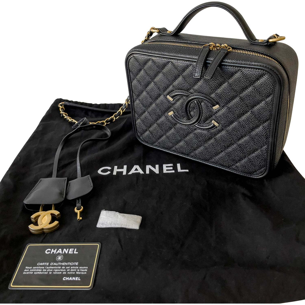 Chanel Medium Filigree Vanity Case