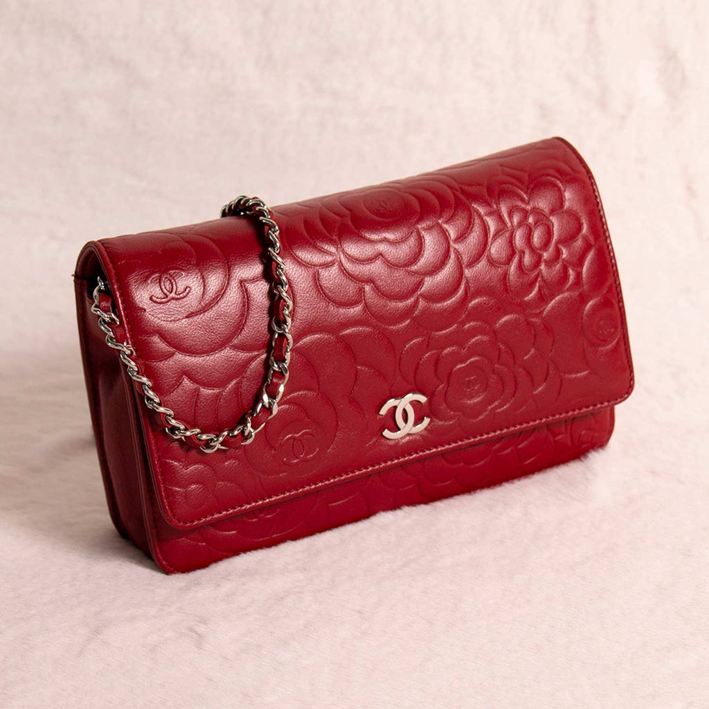 Chanel Camelia Flower Wallet on Chain