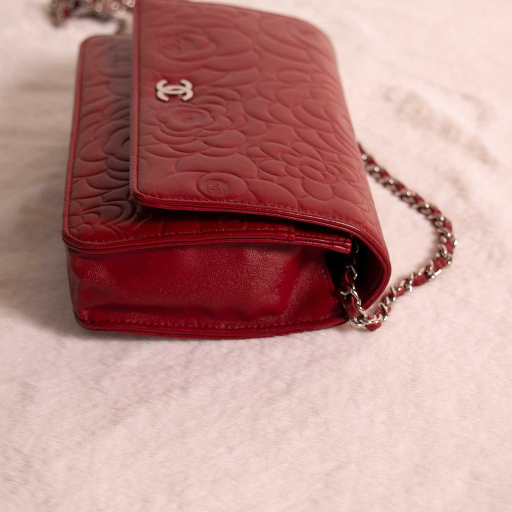 Chanel Camelia Flower Wallet on Chain