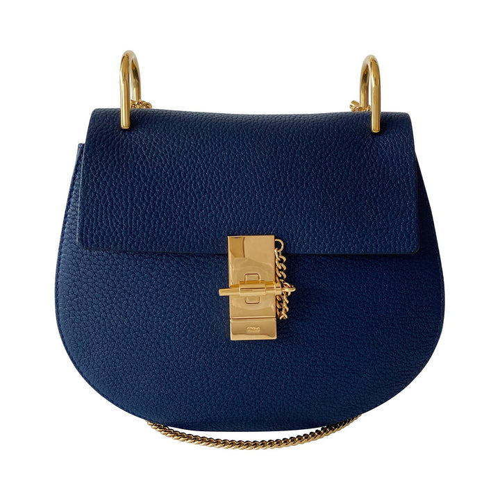 Chloé Drew Mini Leather Shoulder Bag - revogue