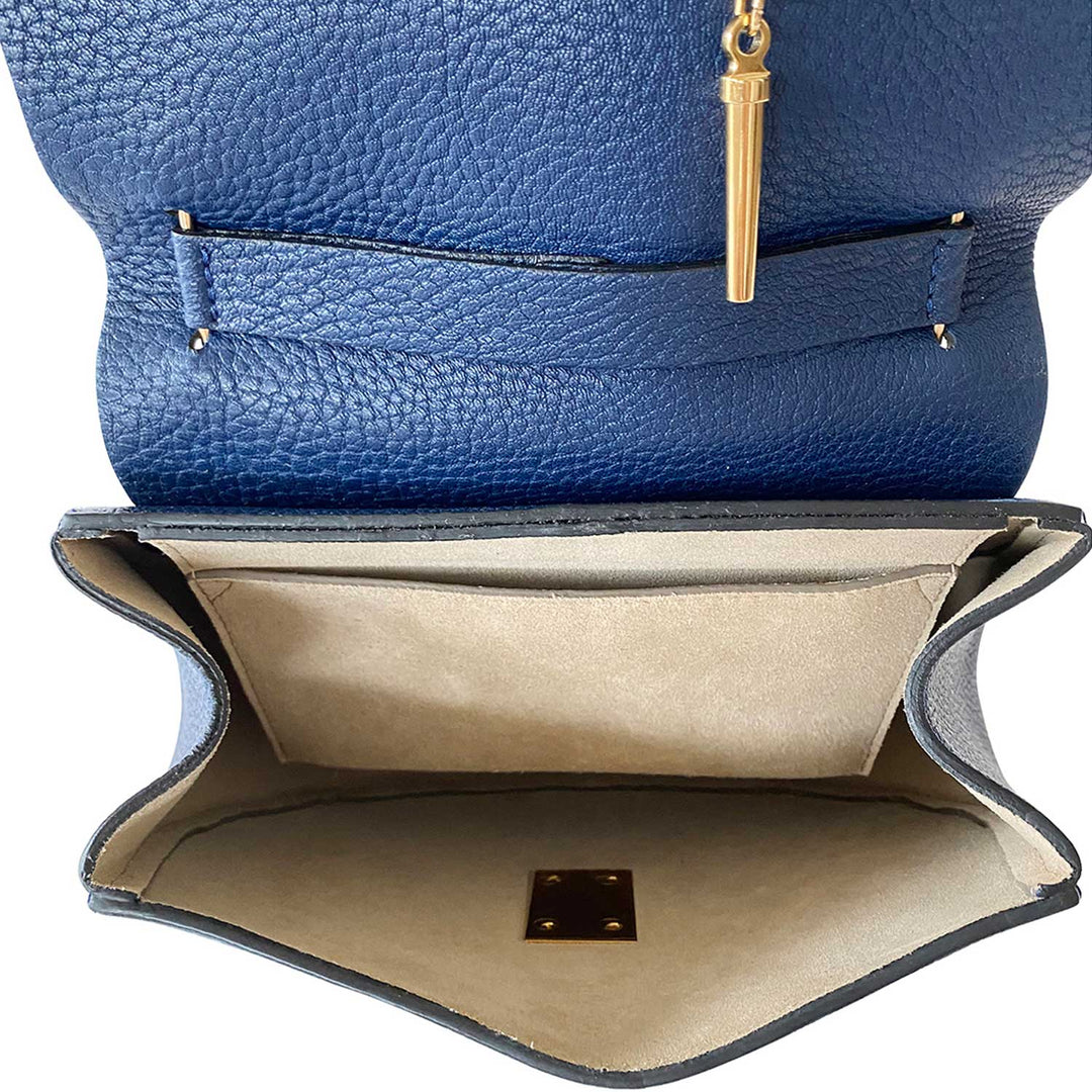 Chloé Drew Mini Leather Shoulder Bag - revogue