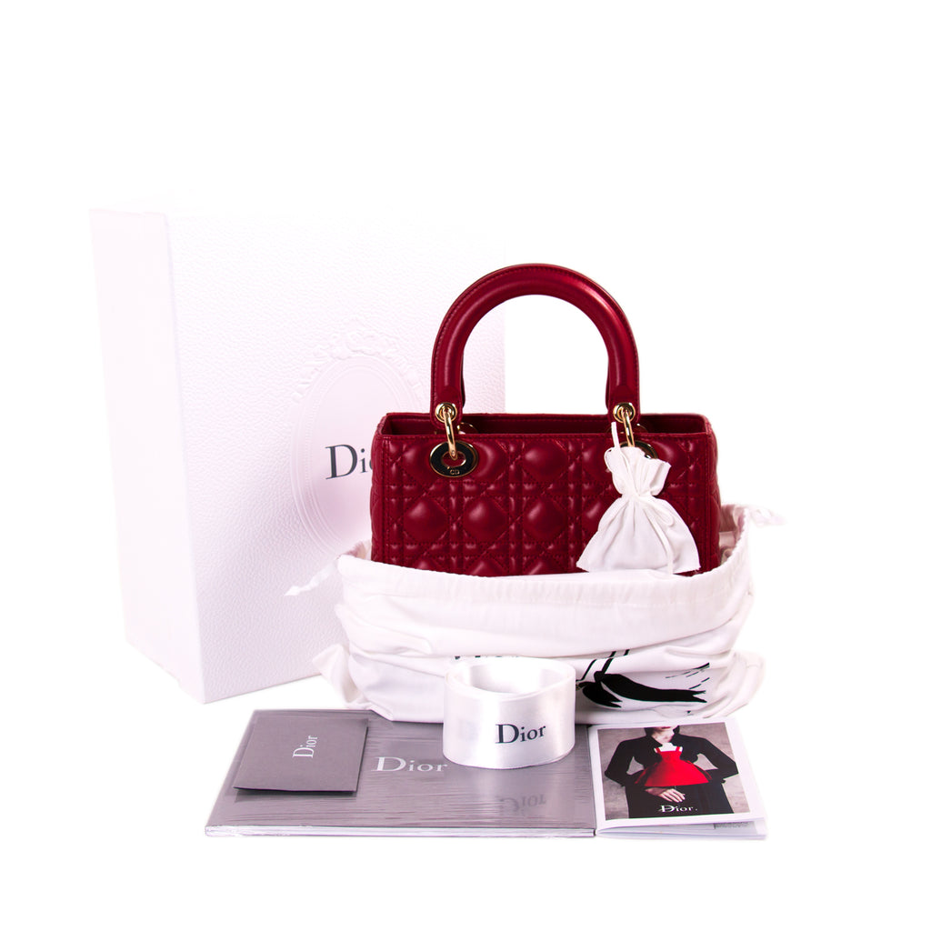 Christian Dior Medium Lady Dior Bag Bags Dior - Shop authentic new pre-owned designer brands online at Re-Vogue