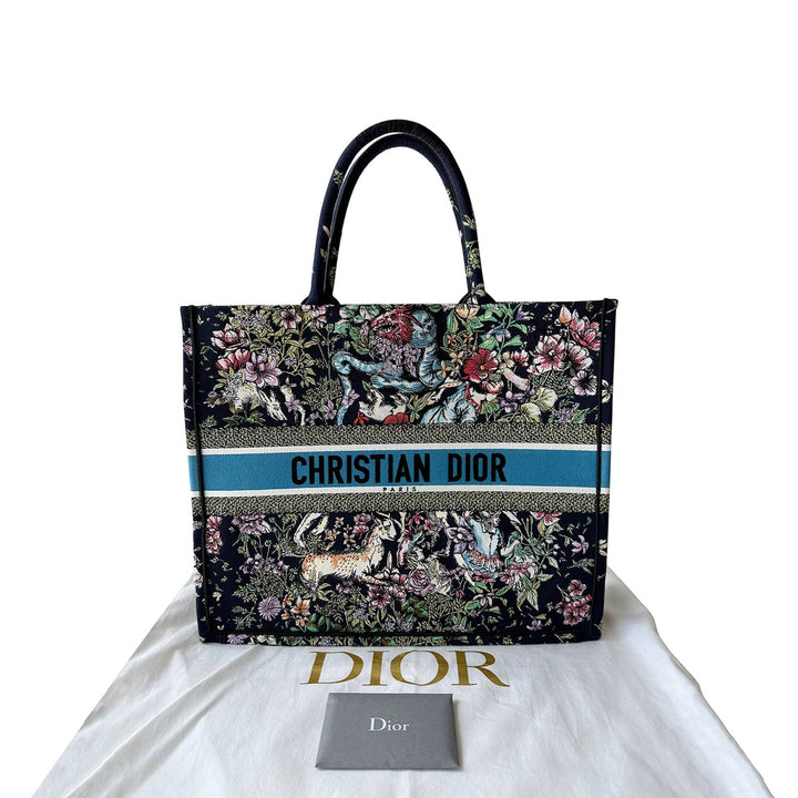 Christian Dior Large Book Tote - revogue
