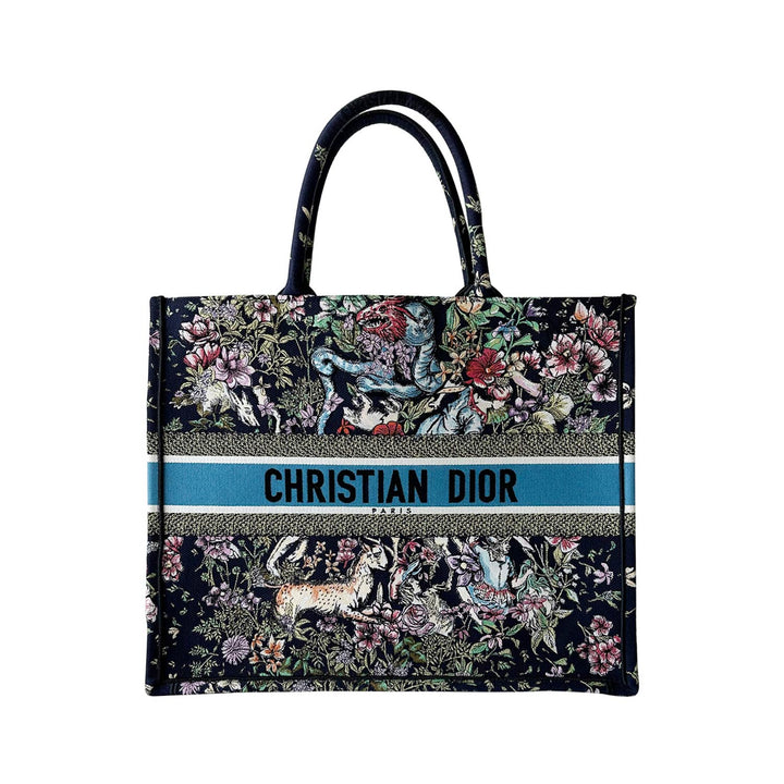 Christian Dior Large Book Tote - revogue