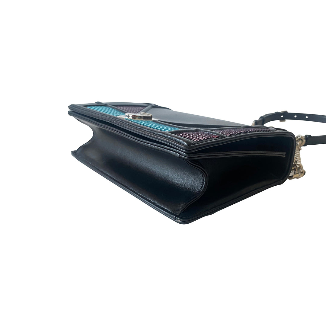 Christian Dior Sequin Diorama Medium Shoulder Bag - revogue