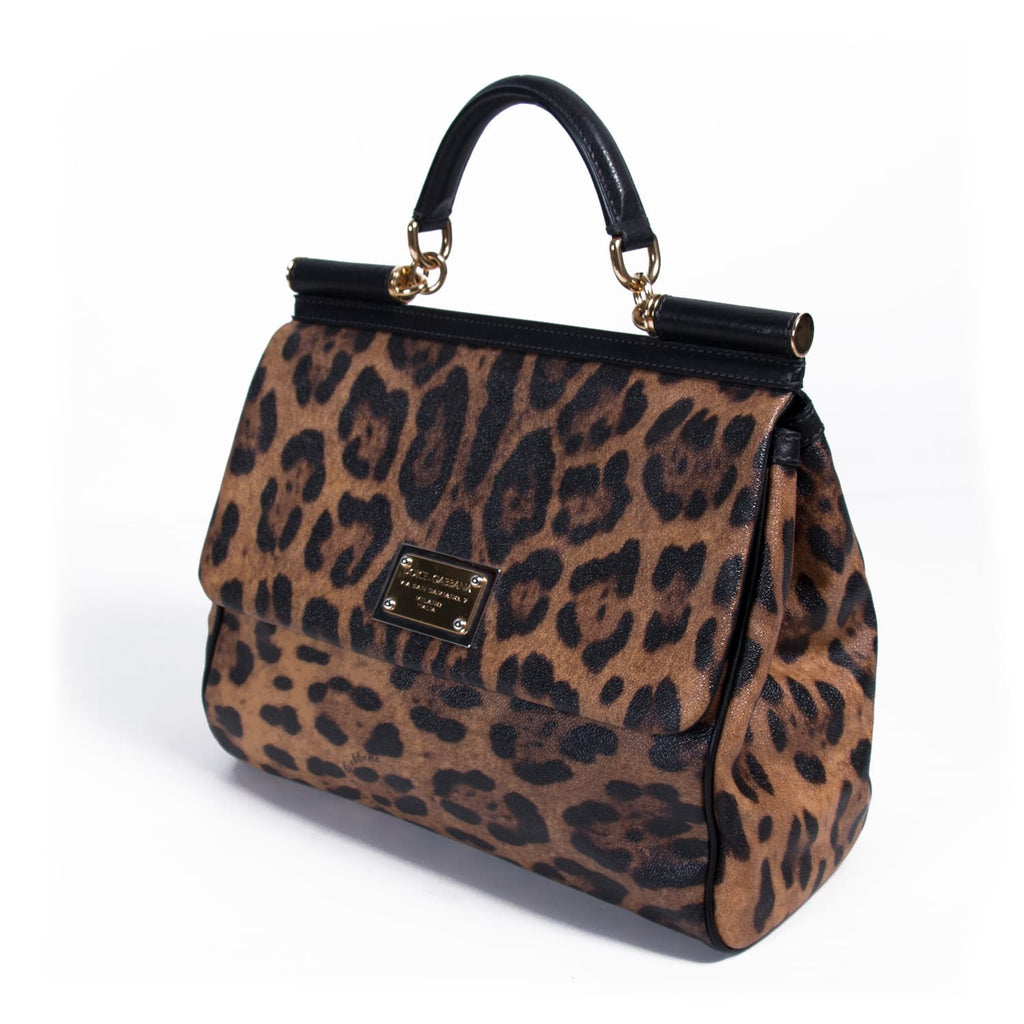 Dolce&Gabbana Leopard Print Miss Sicily Bags Dolce & Gabbana - Shop authentic new pre-owned designer brands online at Re-Vogue