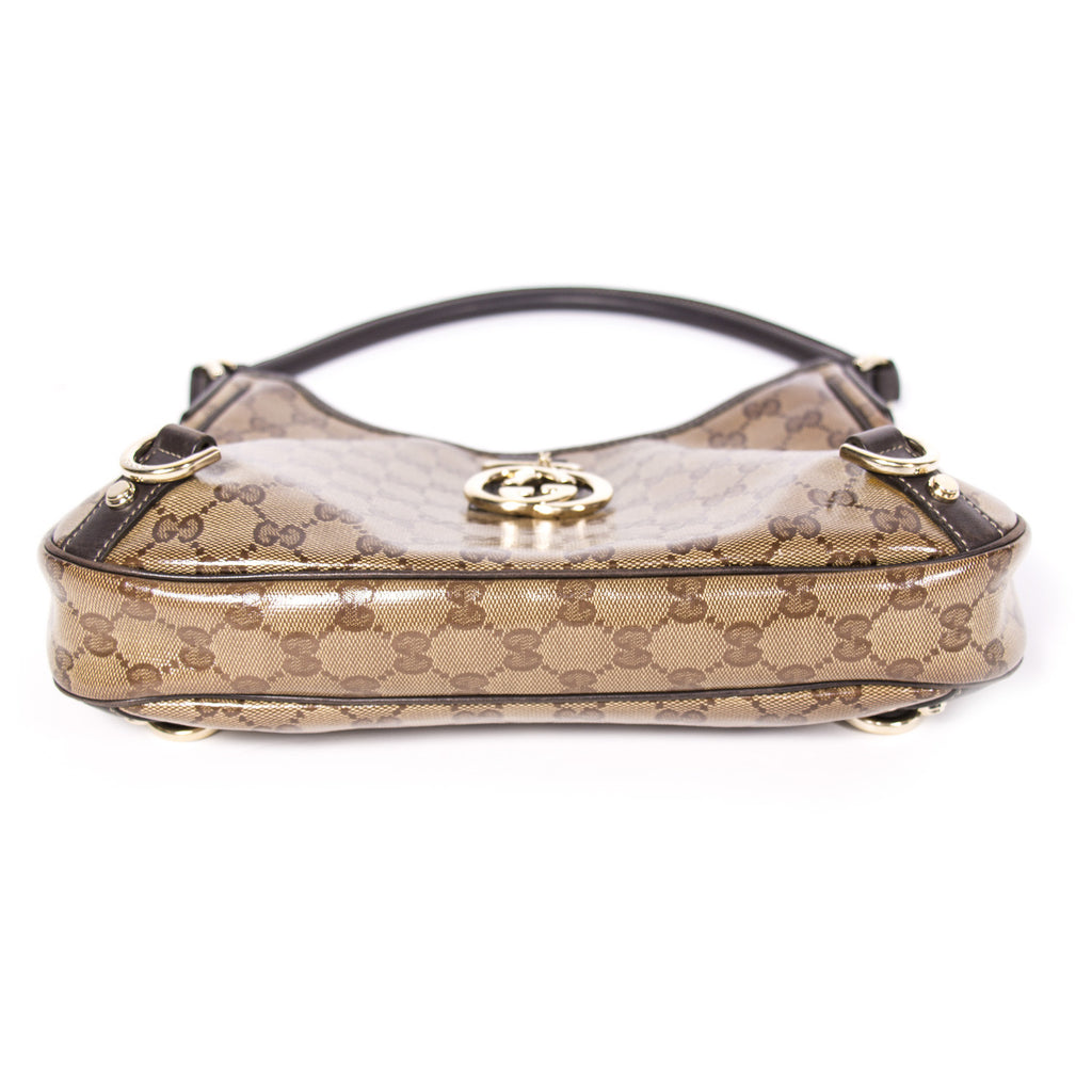 Gucci GG Patent Hobo Bags Gucci - Shop authentic new pre-owned designer brands online at Re-Vogue