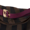 Fendi Leather-Trimmed Pequin Hobo Bag Bags Fendi - Shop authentic new pre-owned designer brands online at Re-Vogue