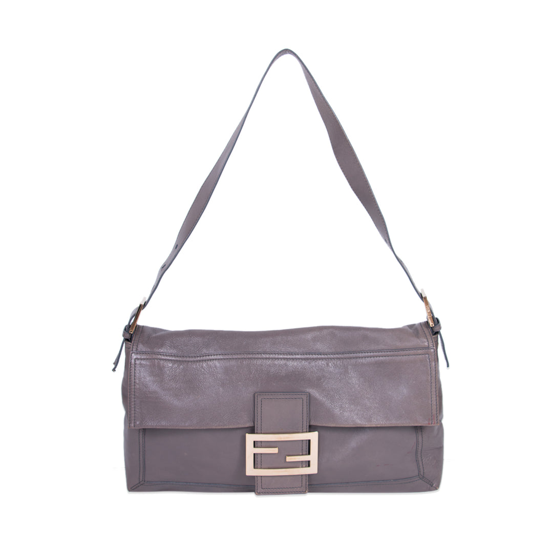 Fendi Large Leather Baguette Bag Bags Fendi - Shop authentic new pre-owned designer brands online at Re-Vogue