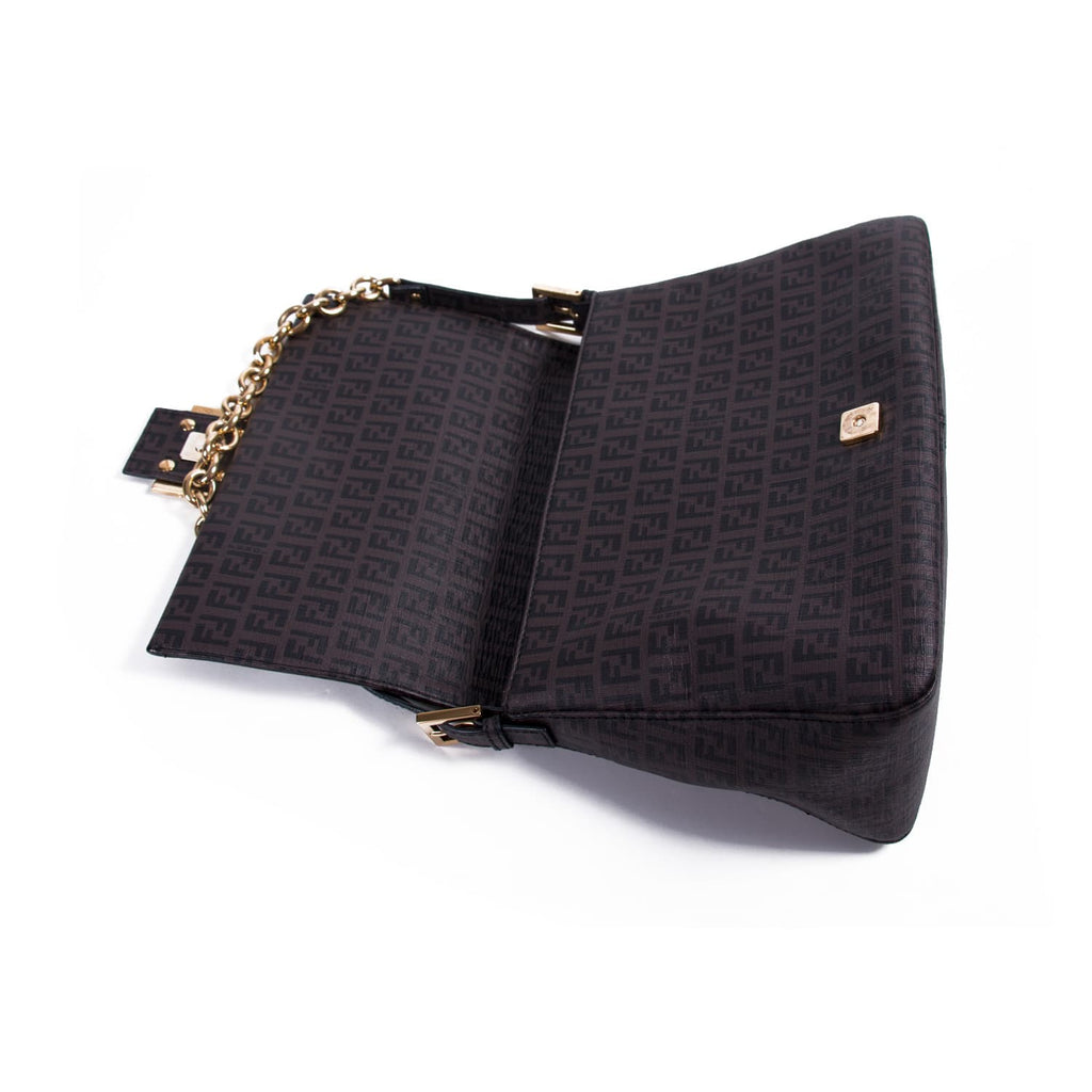 Fendi Zucca Mama Flap Bag Bags Fendi - Shop authentic new pre-owned designer brands online at Re-Vogue