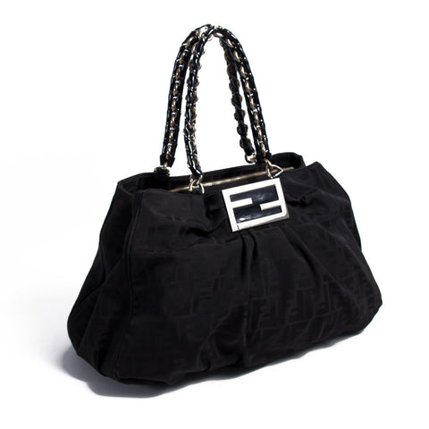 Fendi Peekaboo Iconic Braided Mini Bag