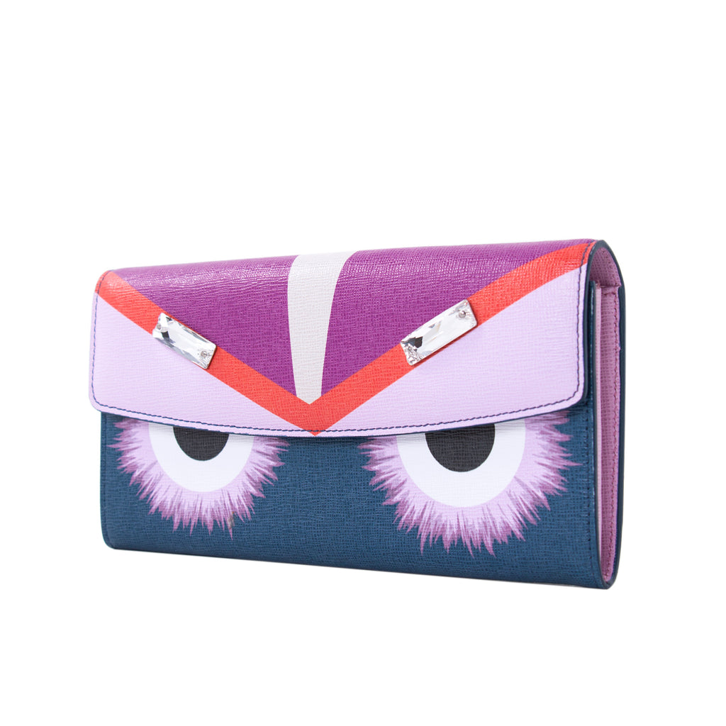 Fendi Monster Continental Wallet Bags Fendi - Shop authentic new pre-owned designer brands online at Re-Vogue