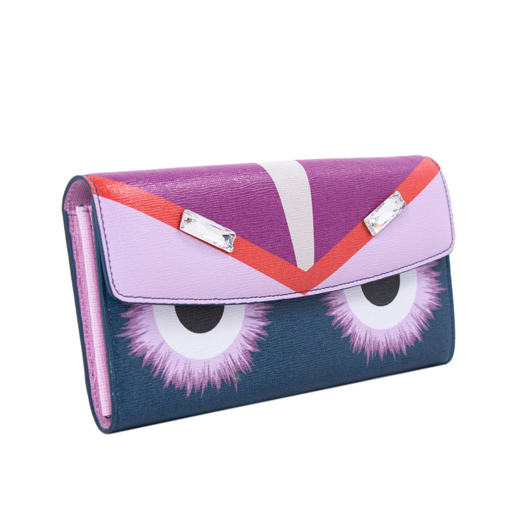 Fendi Monster Continental Wallet Bags Fendi - Shop authentic new pre-owned designer brands online at Re-Vogue