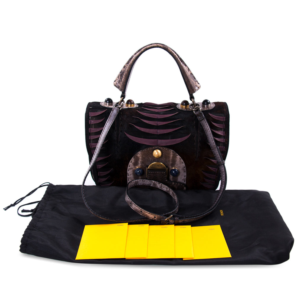 Fendi F3 Secret Code Satchel Bags Fendi - Shop authentic new pre-owned designer brands online at Re-Vogue