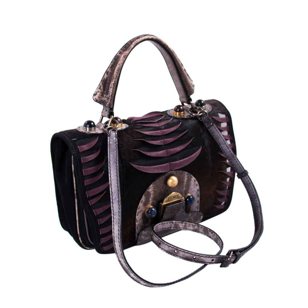 Fendi F3 Secret Code Satchel Bags Fendi - Shop authentic new pre-owned designer brands online at Re-Vogue