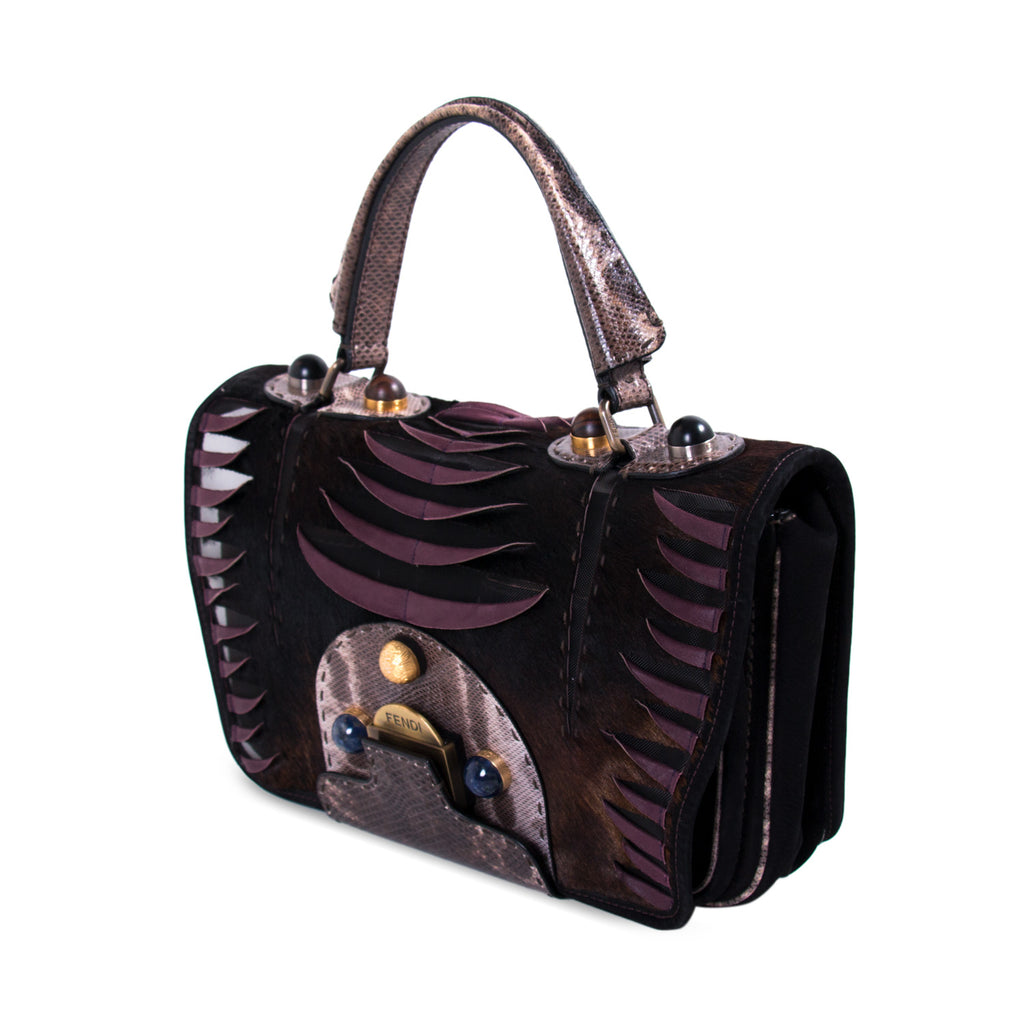 Fendi F3 Secret Code Satchel Bags Fendi - Shop authentic new pre-owned designer brands online at Re-Vogue