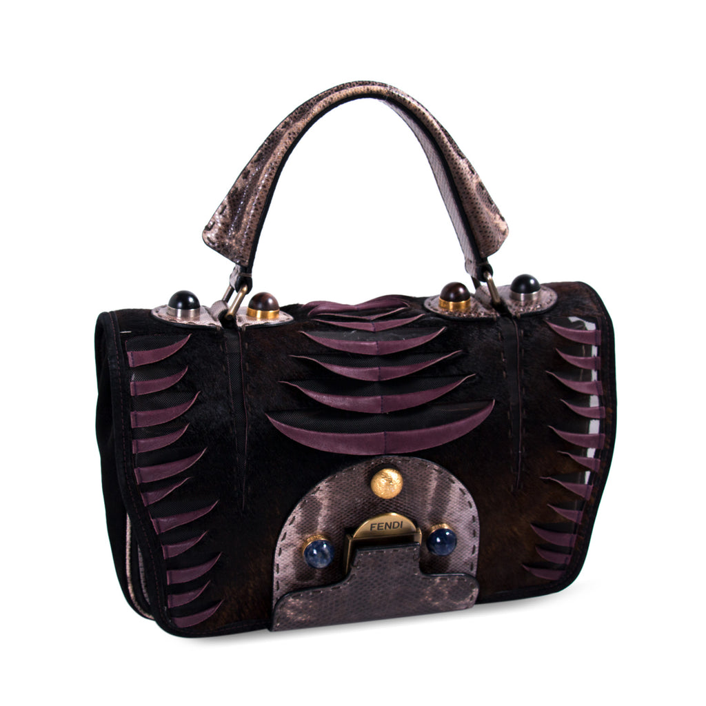 Fendi F3 Secret Code Satchel Bags Fendi - Shop authentic new pre-owned designer brands online at Re-Vogue