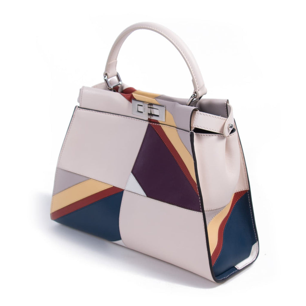 Fendi Stripe Medium Peekaboo Bag Bags Fendi - Shop authentic new pre-owned designer brands online at Re-Vogue