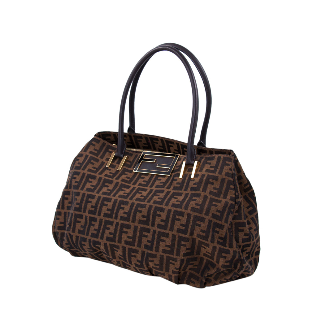 Fendi Zucca Canvas Hobo Bag Bags Fendi - Shop authentic new pre-owned designer brands online at Re-Vogue