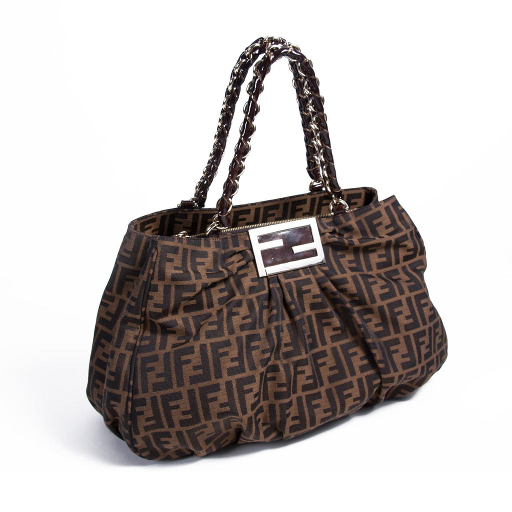 Fendi Mia Zucca Canvas Bag Bags Fendi - Shop authentic new pre-owned designer brands online at Re-Vogue