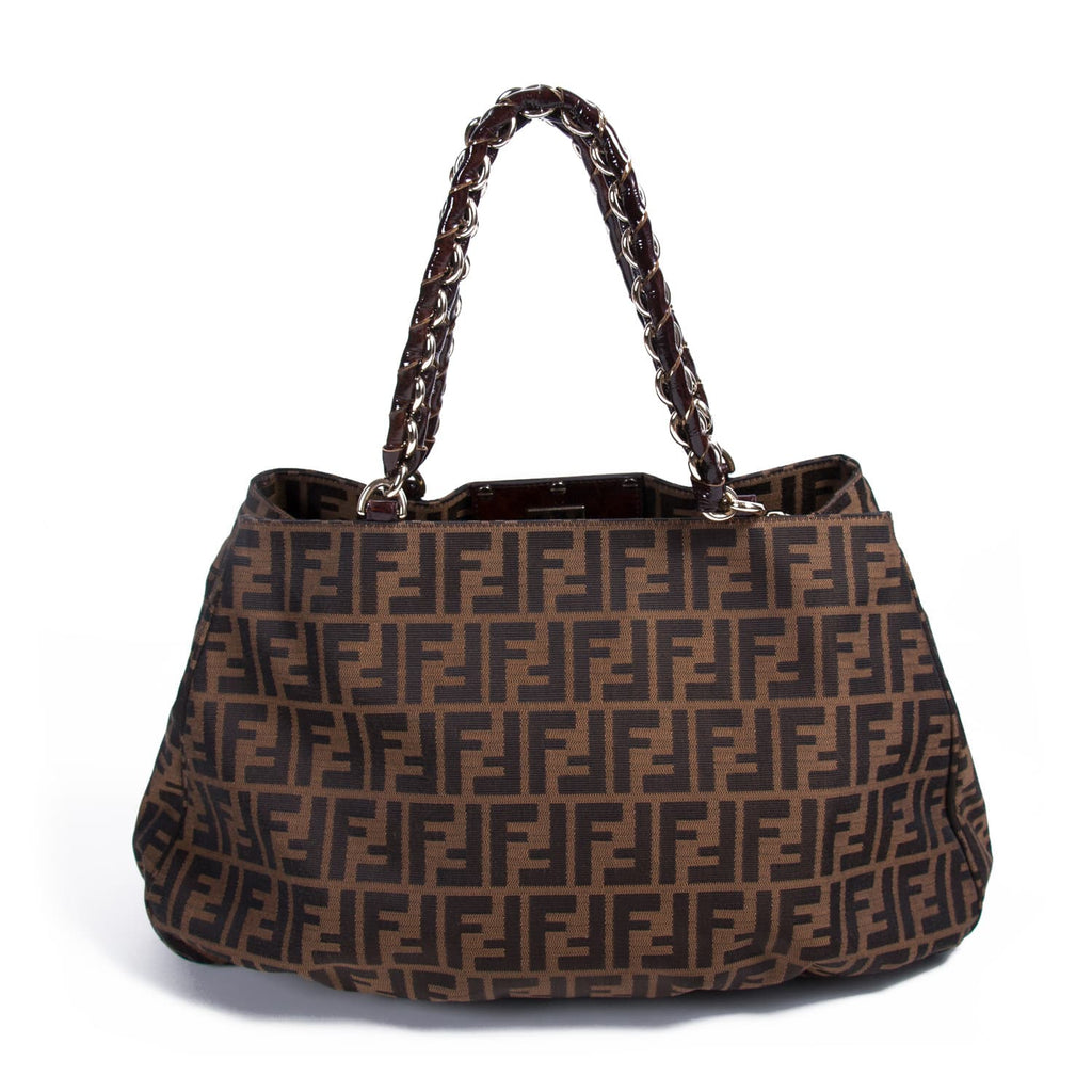 Fendi Mia Zucca Canvas Bag Bags Fendi - Shop authentic new pre-owned designer brands online at Re-Vogue