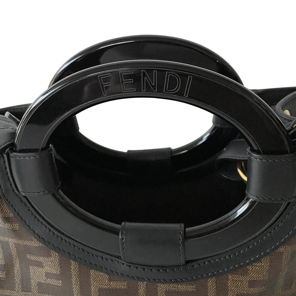 Fendi Zucca Runaway Shopper Bag