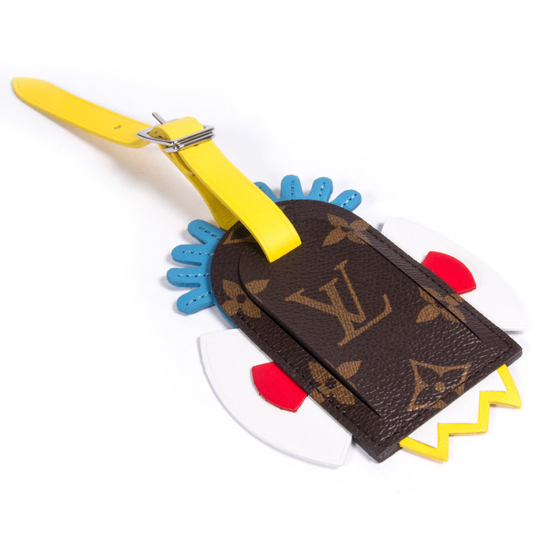 Louis Vuitton Tribal Mask Luggage Tag - revogue