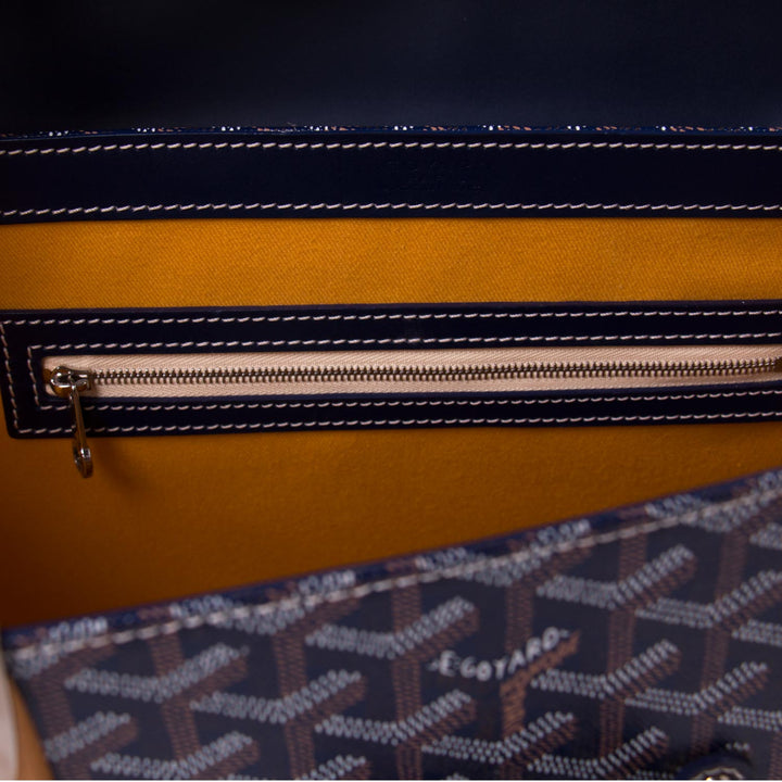 Goyard Navy Blue Saigon MM Bags Goyard - Shop authentic new pre-owned designer brands online at Re-Vogue