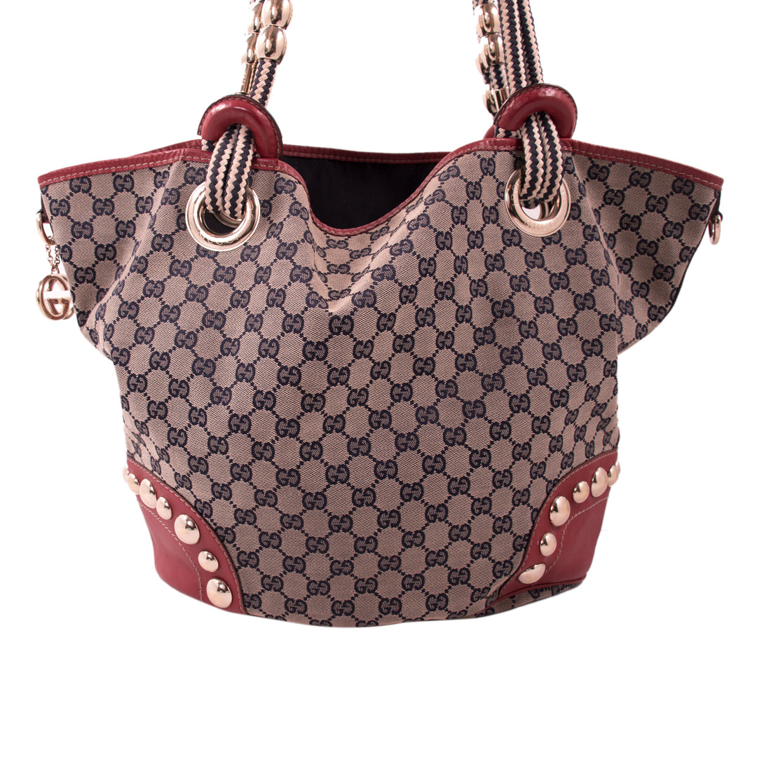 Gucci Oversized Canvas Hobo Bag Bags Gucci - Shop authentic new pre-owned designer brands online at Re-Vogue