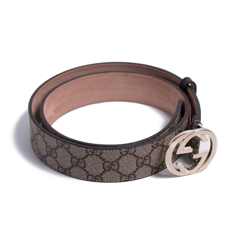 Gucci GG Interlocking Supreme Belt Accessories Gucci - Shop authentic new pre-owned designer brands online at Re-Vogue