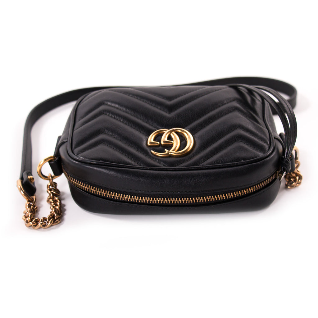 Gucci Marmont Matelassé Mini Bag Bags Gucci - Shop authentic new pre-owned designer brands online at Re-Vogue