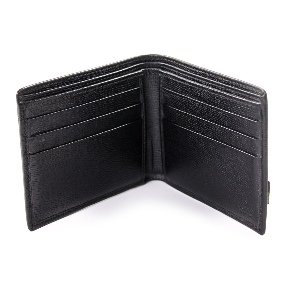 Gucci Men Leather Bi-Fold Wallet Accessories Gucci - Shop authentic new pre-owned designer brands online at Re-Vogue