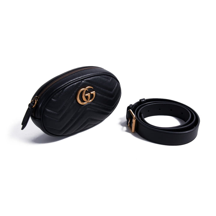 Gucci Marmont Matelassé Leather Belt Bag Bags Gucci - Shop authentic new pre-owned designer brands online at Re-Vogue