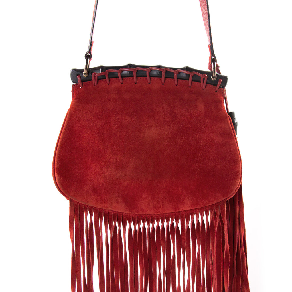 Gucci Nouveau Fringe Shoulder Bag Bags Gucci - Shop authentic new pre-owned designer brands online at Re-Vogue