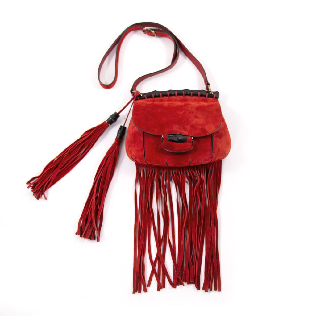 Gucci Nouveau Fringe Shoulder Bag Bags Gucci - Shop authentic new pre-owned designer brands online at Re-Vogue