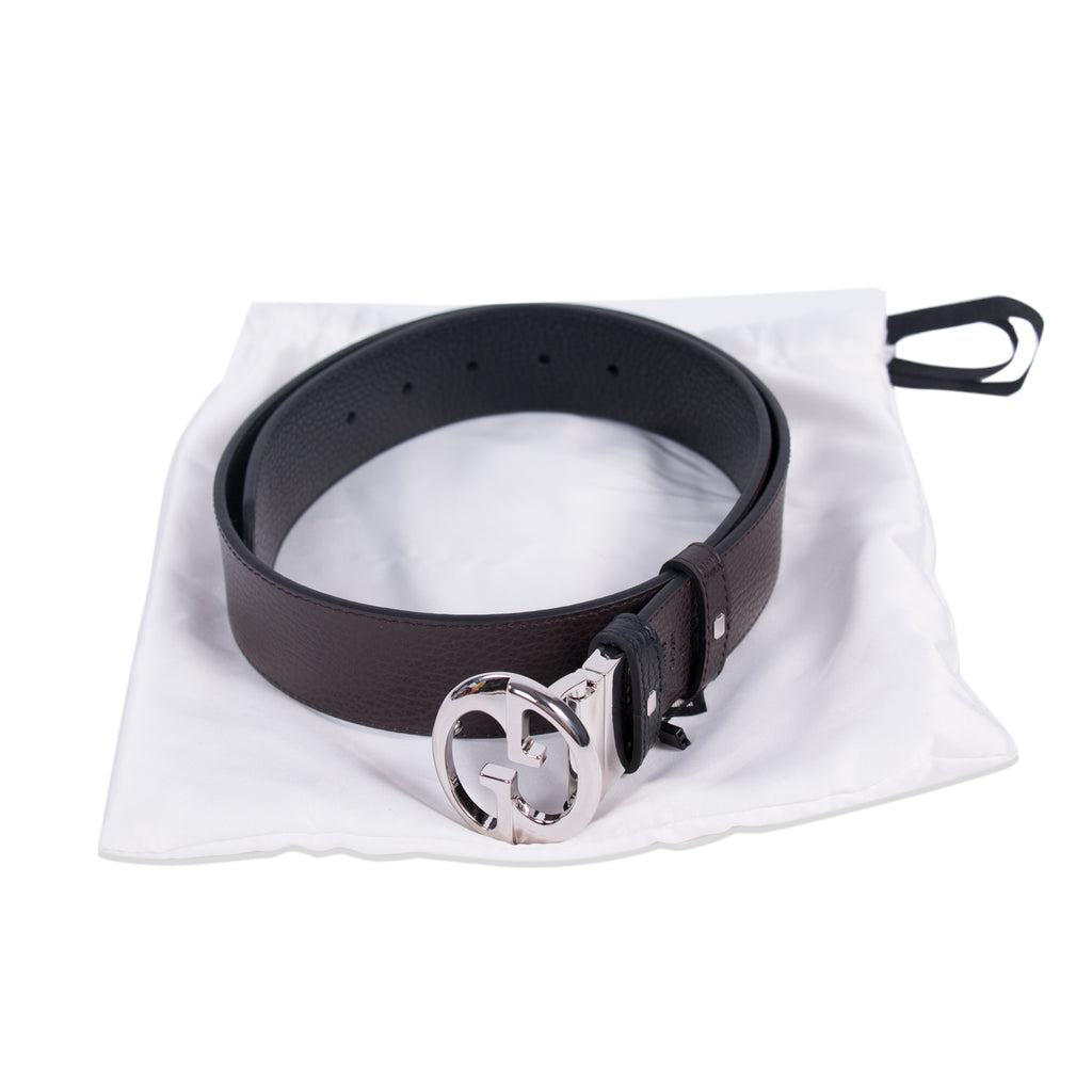 Gucci Interlocking Reversible Logo Belt Accessories Gucci - Shop authentic new pre-owned designer brands online at Re-Vogue