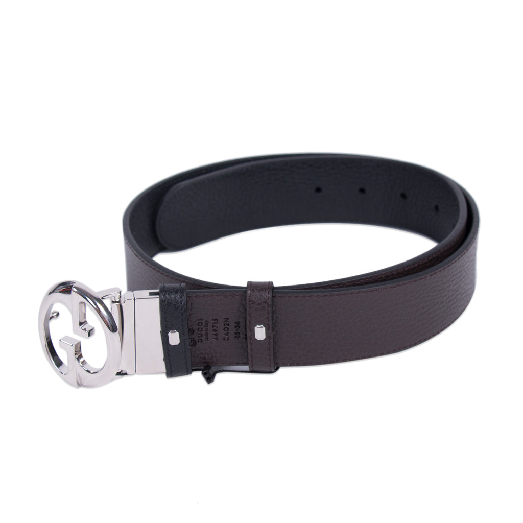 Gucci Interlocking Reversible Logo Belt Accessories Gucci - Shop authentic new pre-owned designer brands online at Re-Vogue